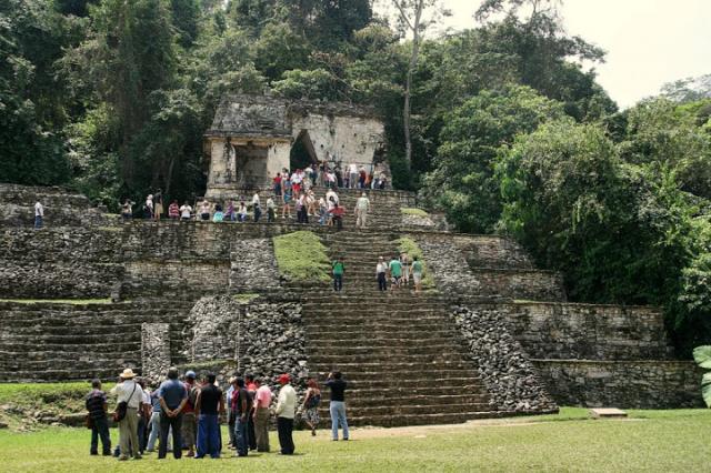 Пирамиды Майя Паленке, Мексика