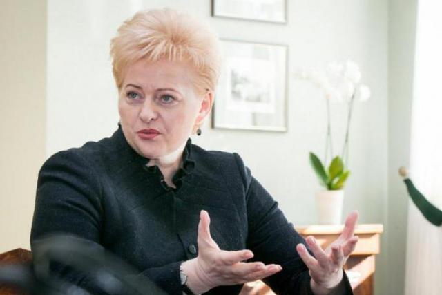 Литвы НЕТ: Президент Литвы Грибаускайте - советская валютная проститутка, работавшая на КГБ
